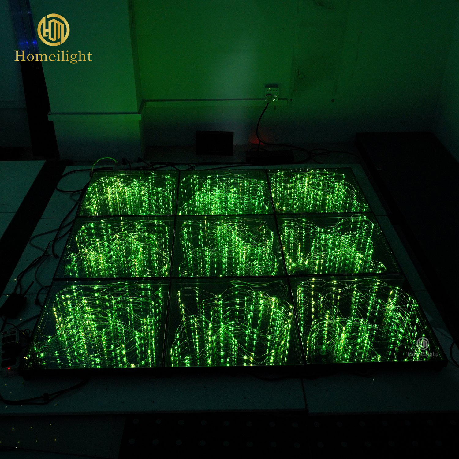 LED 3D Mirror Dance Floor