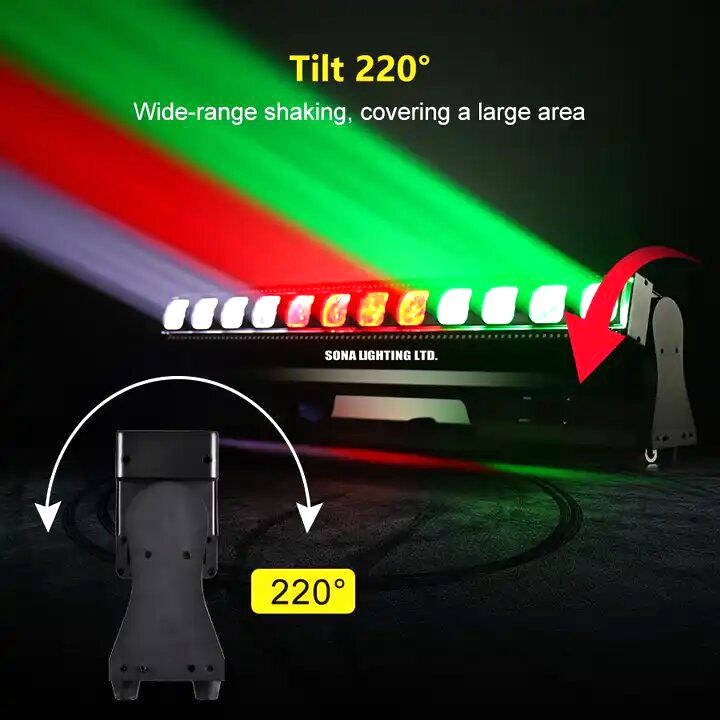 ZOOM LED MOVING BAR 12*40W