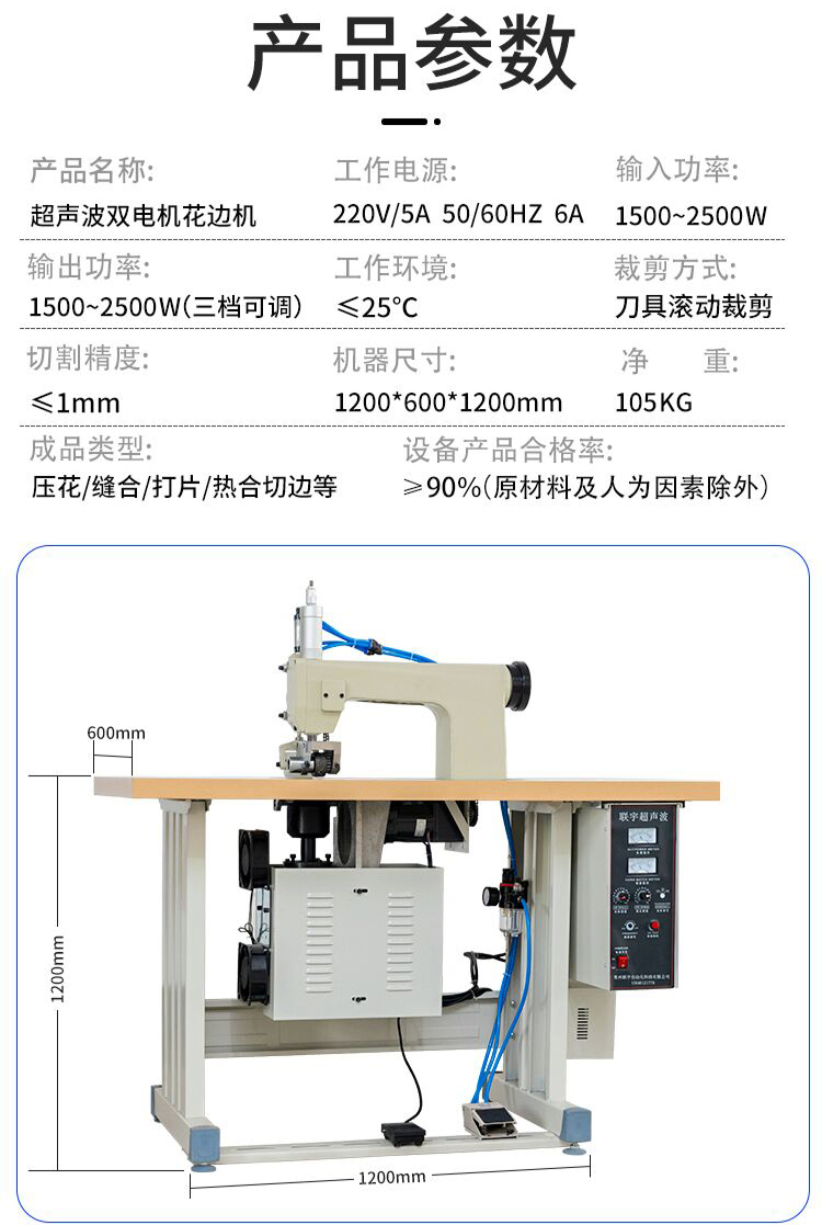 超聲波花邊機