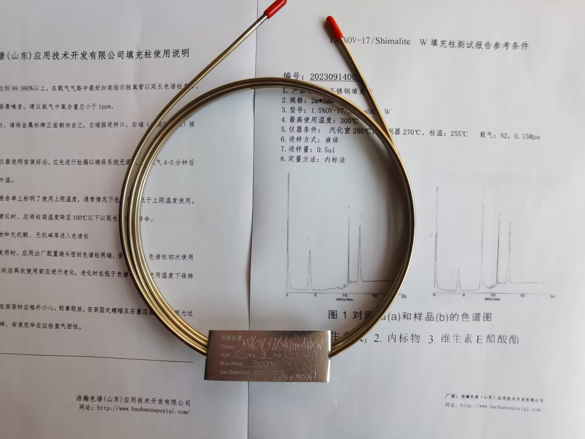 5A分子篩填充柱