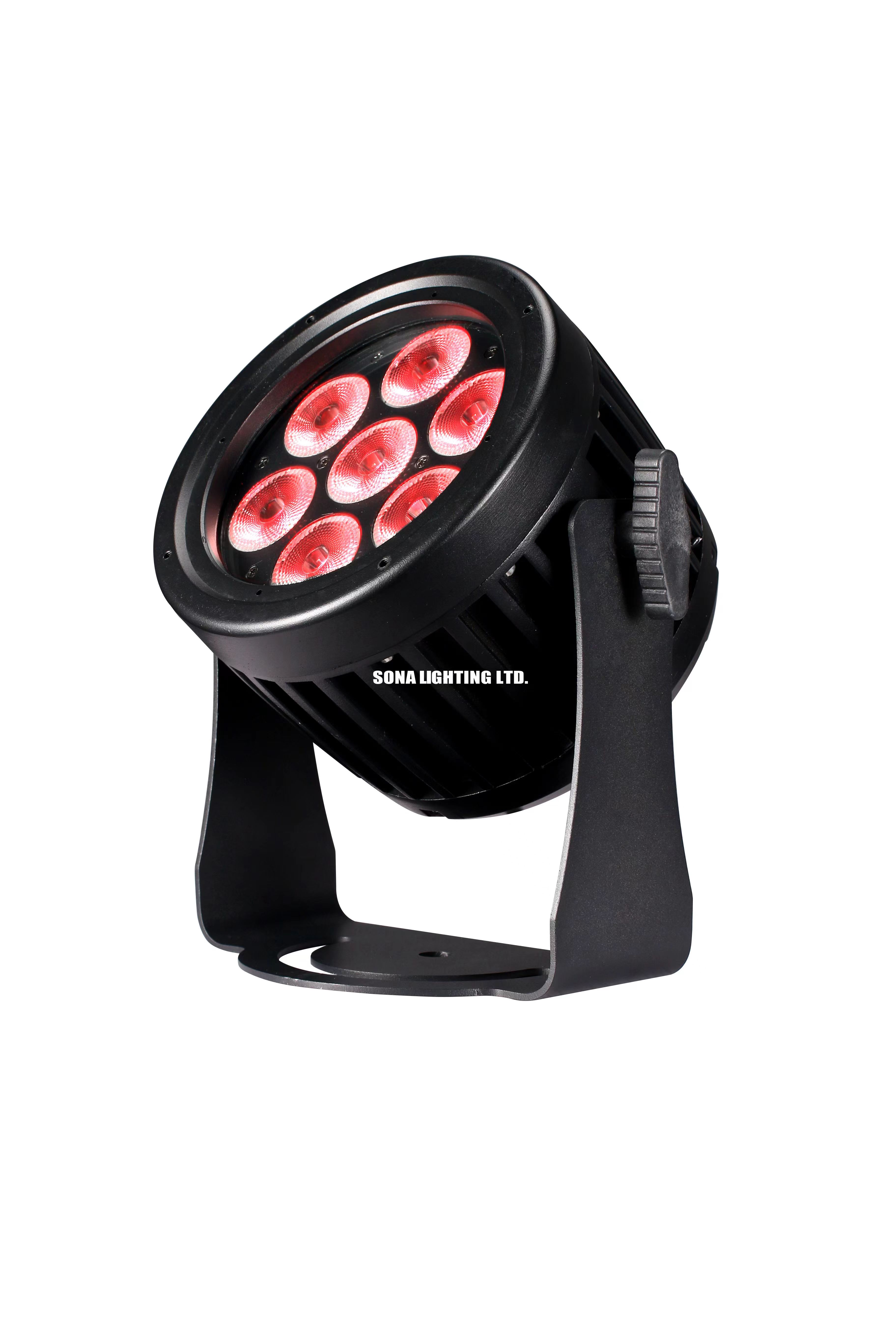 IP65 Seetronic Powercon Mini 7*10w led color wash par