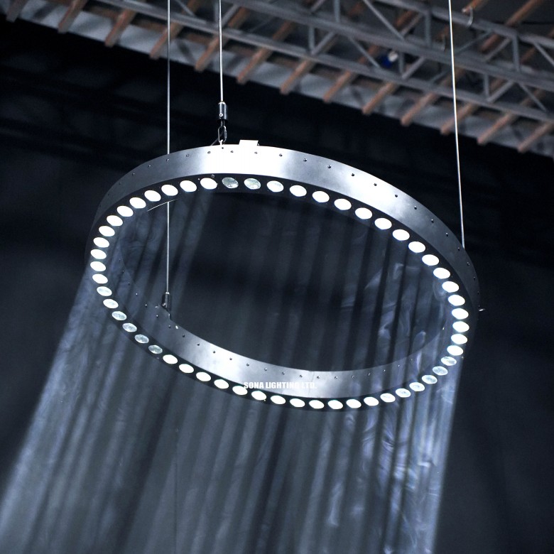 DMx Kinetic Led ring Beam