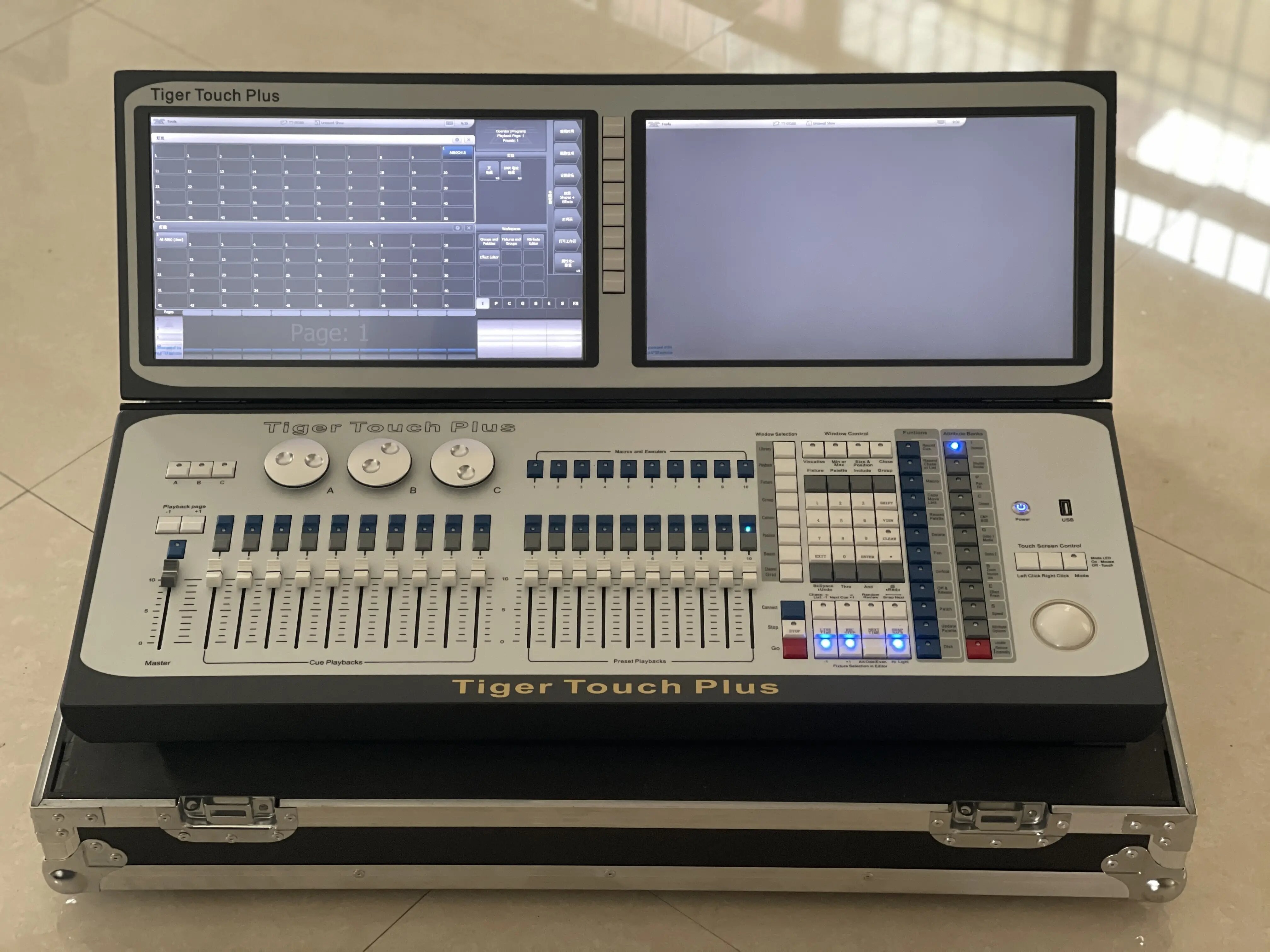 Tiger touch plus console