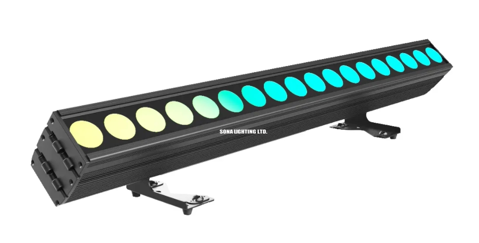 IP65 Powercon LED 18*20W 4 in 1 Color Wash Bar