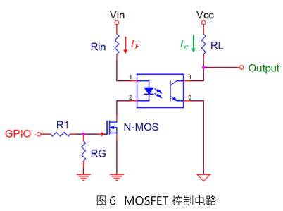 EL817 MOSFET控制电路