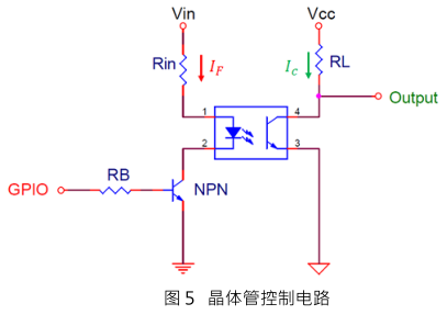 EL817 晶体管控制电路