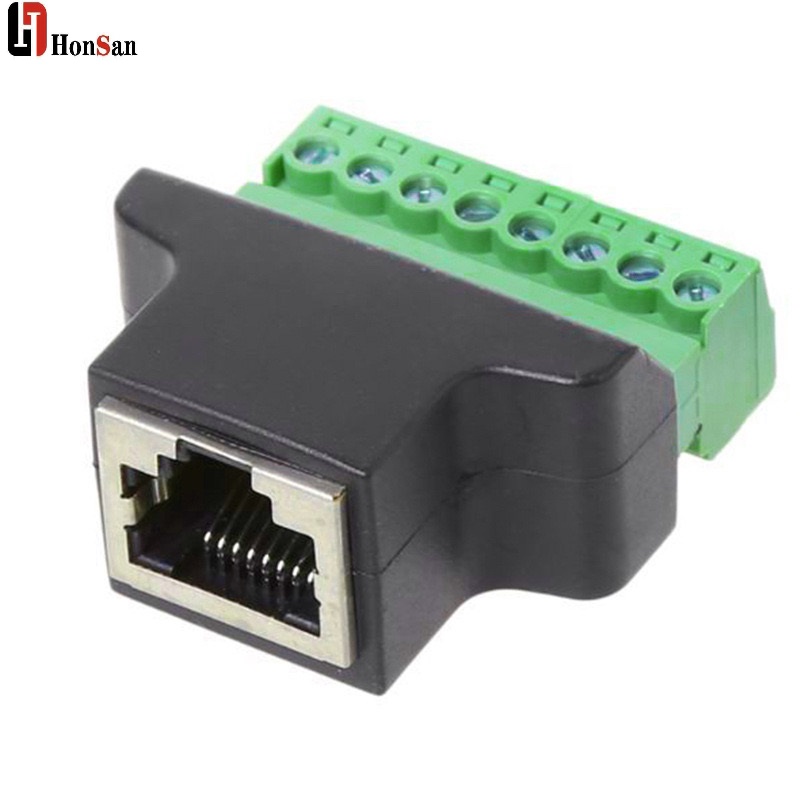 RJ45 Female to 8Pin Female Adapter1