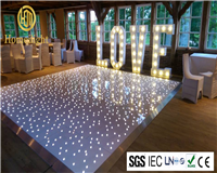 LED starlit dance floor