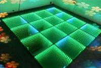 LED 3D深渊口形镜面地板砖酒吧婚庆舞台发光地砖