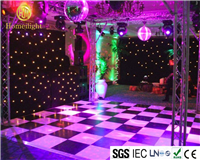Wedding decoration LED black and white starlit dance floor 60CM*120cm