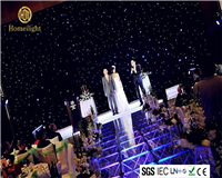 LED Flexible  Star Curtain  White light for wedding stage