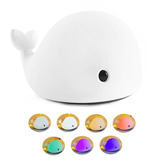 Dolphin LED Silicone Night Lamp