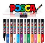 UNI三菱POSCA|PC-1M广告笔|涂鸦笔