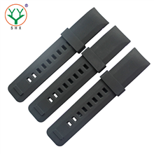 528-25MM fashional curved silicone strap factory sale