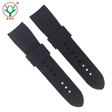 625curved silicone strap 24mm factory direct sale