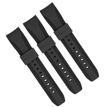 649comfortable curved silicone strap 22MM factory sale