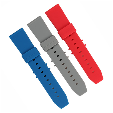 22MM平头光身表带智能手表表带订做生产。