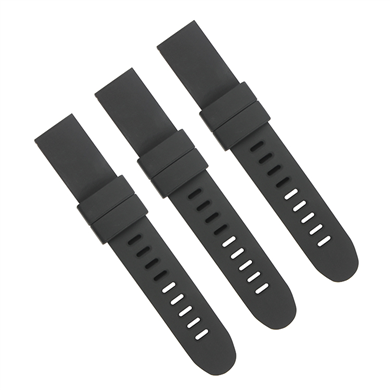 668/669 flat head silicone strap watch accessories factory direct sales.