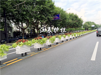 pvc道路花箱规格尺寸