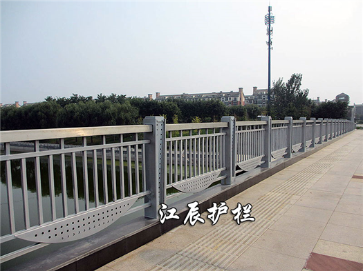 河道栏杆安装