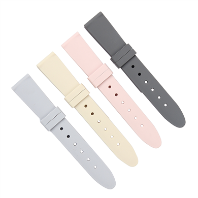 676flat silicone strap watch accessories factory direct sale
