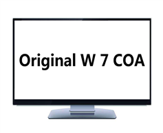 Original Win 7 OEM Coa Key License Sticker for Scrap PC