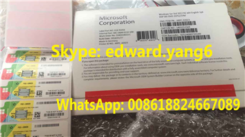Win 7/8.1/10&Server 2012 OEM Key Sticker DVD Sealed Packing Box