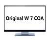 Never Block Online & Phone Actviation Win 7 COA Win 7 Pro COA License Label Sticker