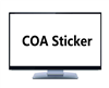 Factory Coa Sticker of Win 10 Pro OEM Key Code COA Sticker Label