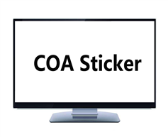 for Original Wholesale Win Pro OEM Coa Sticker for Win 7 8.1 10 Pro Office 2016 Coa Sticker Label