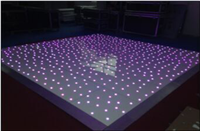 RGB triple lamp beads seven color stars floor tiles