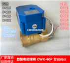 CWX-60P微型電動球閥簡介
