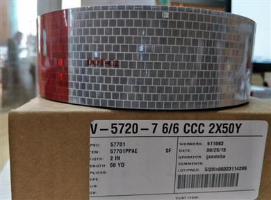 V-5720-7 艾利一级红白条2”*50y(CCC认证)