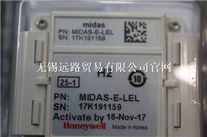 美国Honeywell Analytics霍尼韦尔气体探测器MIDAS