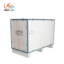 Wooden case for RGX full color LED display
