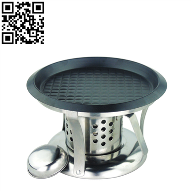 不锈钢酒精炉烧烤盘（Stainless steel Roasting pan）ZD-SKP03
