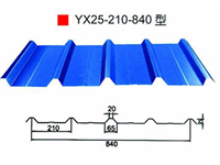 YXB65-167-500压型钢板安装
