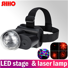 High quality LED light & laser two in one product 4 kinds of the model laser pattern stage lamp outd