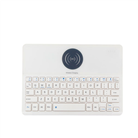 无线蓝牙键盘带QI无线充电 钢化玻璃面键盘 2071A