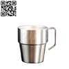 双层咖啡杯（Stainless Steel Coffee Cup）ZD-KB31