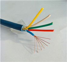 MHYVR-1*2*7/0.43矿用铜线电缆MHYVR软心信号电缆
