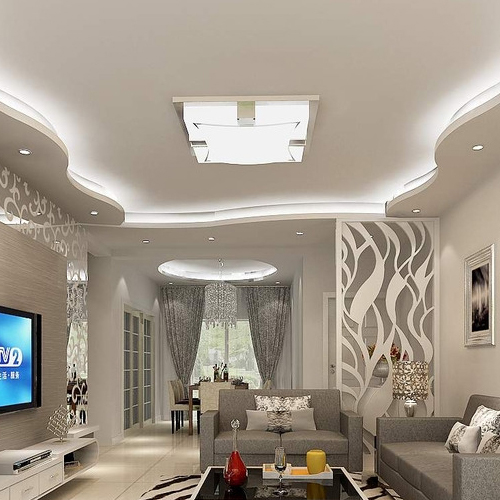 Living room ceiling