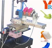 High speed kitchen dish washing brush drilling and tufting machine