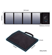 50 W Solar foldable Portable Charger