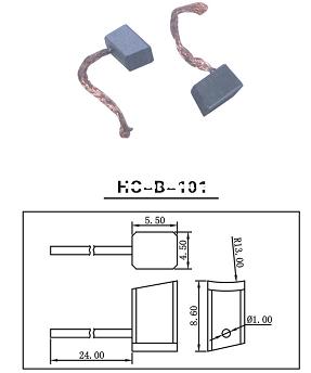 HC-B-101 頂蒸電機(jī)碳刷