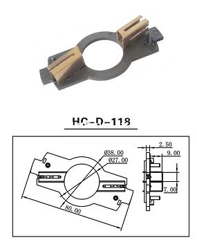 HC-D-118 暖風(fēng)電機(jī)刷架