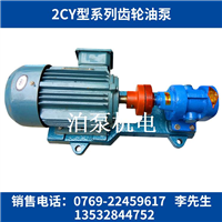 东莞2CY齿轮泵，2CY-0.36/2.5高温齿轮油泵