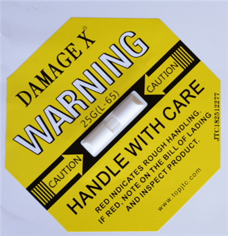 DAMAGE X防震动标签