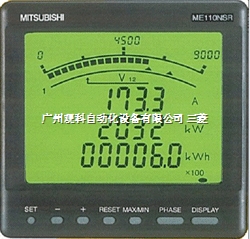 三菱 能量测量仪 ME110SSR-C 3P3W/3P4W 5A ENGLISH-VER