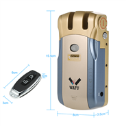 WAFU WF-010U Bluetooth App Door Lock Stealth Remote Control Door Lock Support iOS/Andorid Phone